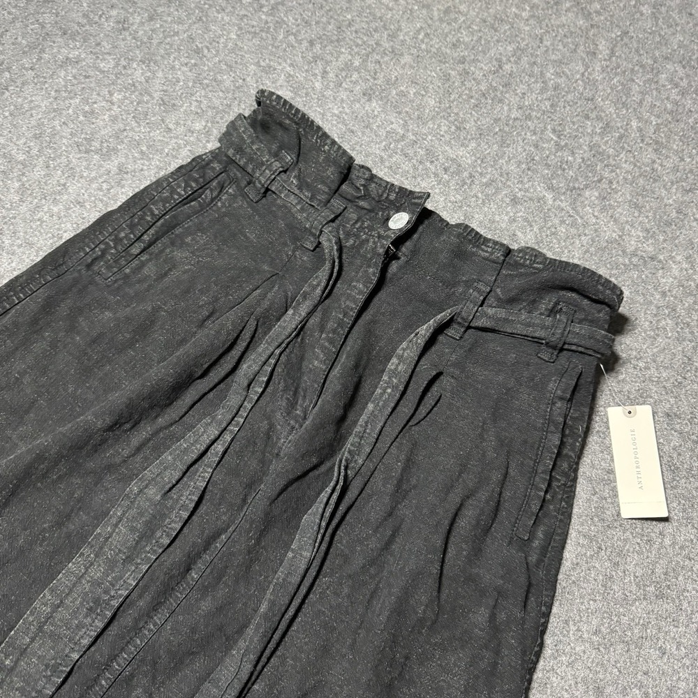 Anthropologie Pilcro NWT Paperbag Mini Belted Skirt Size‎ 0 Indie Boho Coquette - Picture 2 of 7